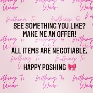 See something you like? Make me an offer!